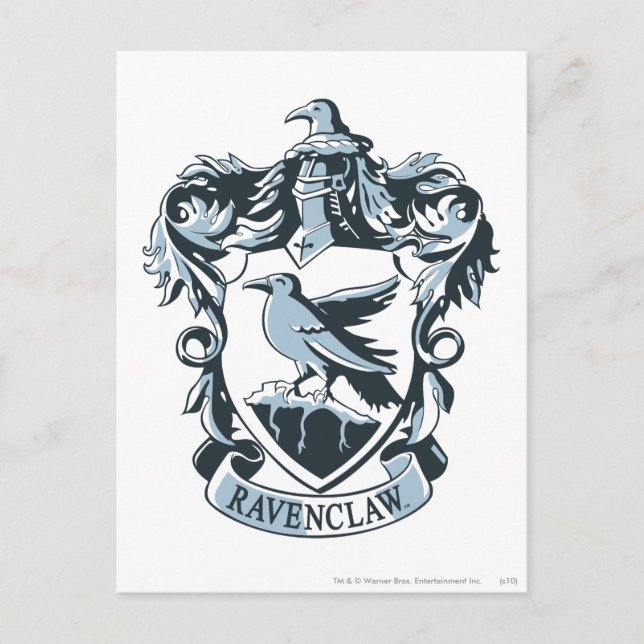 Carte Postale Harry Potter | Crête moderne de Ravenclaw (Devant)
