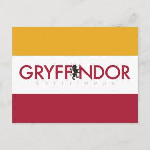 Carte Postale Harry Potter   Gryffindor House Pride Crest