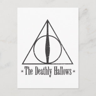 Carte Postale Harry Potter  L'Emblème de la mort