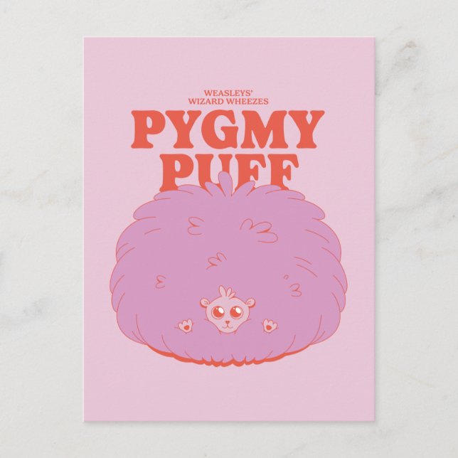 Carte Postale HARRY POTTER™ | Pygmee Puffe de Weasley (Devant)