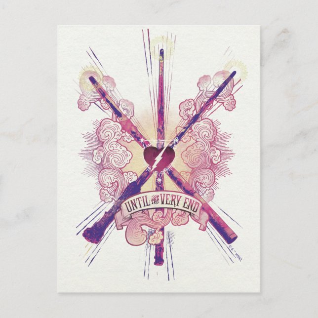 Carte Postale Harry Potter | Until The Very (Devant)