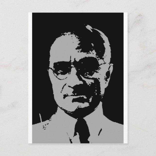 Carte Postale Harry S. Truman silhouette (Devant)