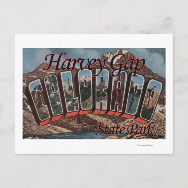 Carte Postale Harvey Gap State Park, Colorado (Devant)