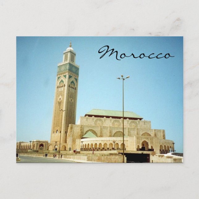 Carte Postale hassan casablanca (Devant)