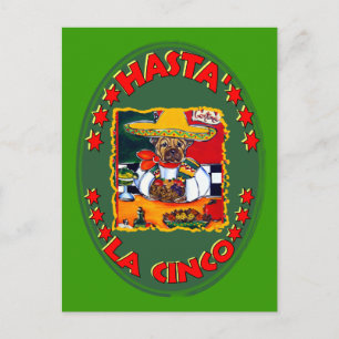 CARTE POSTALE HASTA LA CINCO