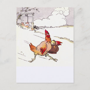 Carte Postale Hâte de Hen