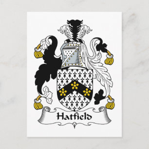 Carte Postale Hatfield Family Crest