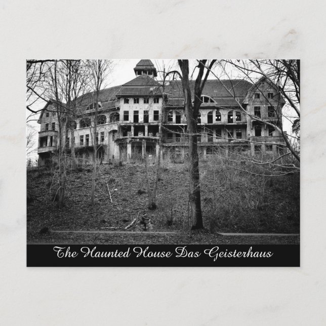 Carte postale Haunted House Das Geisterhaus (Devant)