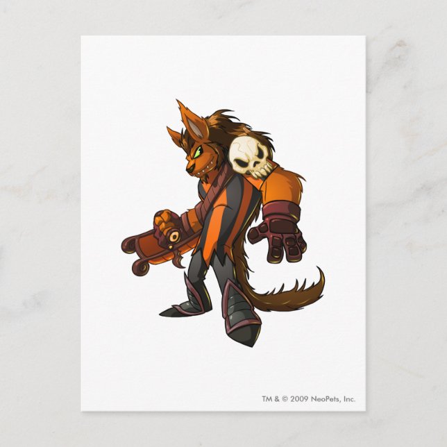 Carte Postale Haunted Woods Team Capitaine 2 (Devant)