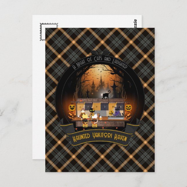 Carte Postale Haunted Yakitori Haven (Devant / Derrière)