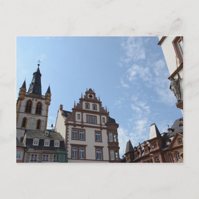Carte Postale Hauptmarkt Trier (Devant)