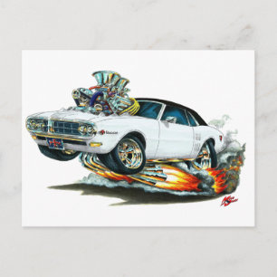 Carte Postale Haut blanc-noir Firebird 1967-68