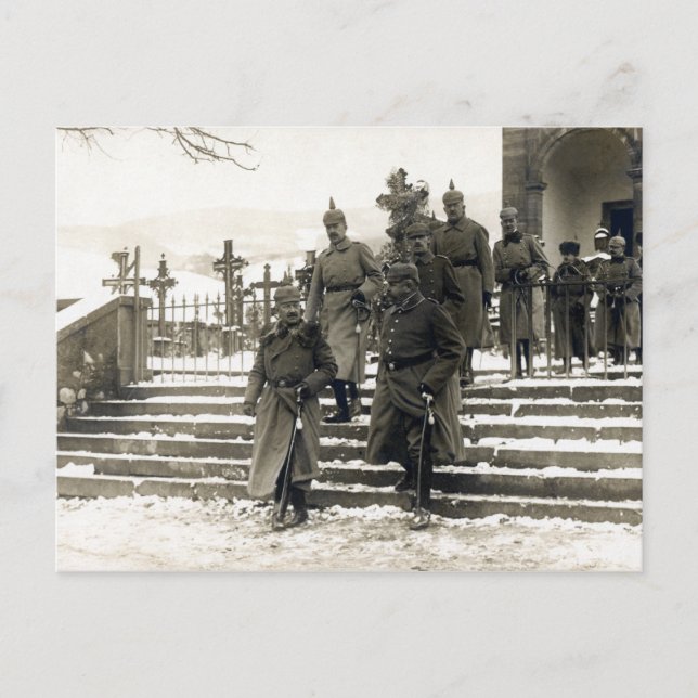Carte Postale Haut commandement allemand WWI (Devant)
