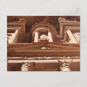Carte Postale haut du trésor de petra