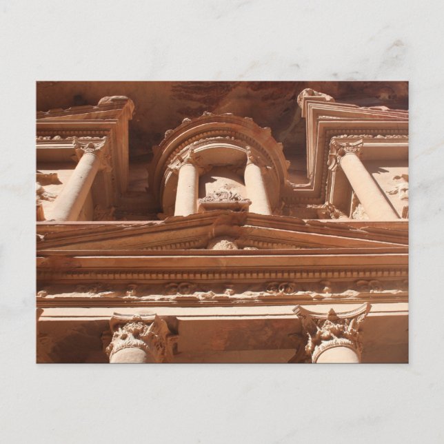 Carte Postale haut du trésor de petra (Devant)