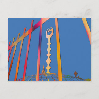 Carte Postale Haut d'une mosquée
