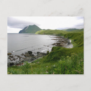 Carte Postale Haut-fonds au nord de la baie de Summer, île Unala