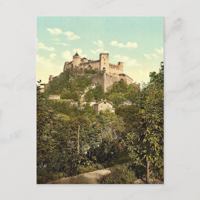 Carte Postale Haute-Salzbourg (Hohensalzburg), Salz (Devant)
