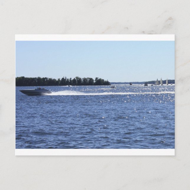 Carte Postale Haute vitesse (Devant)