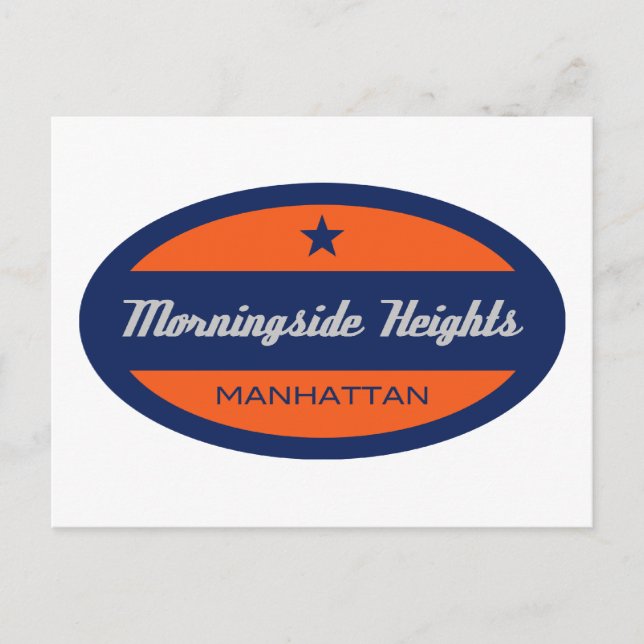 Carte Postale Hauteurs du Morningside (Devant)
