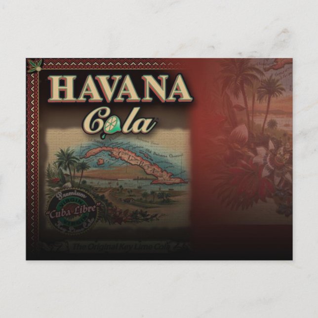 Carte postale Havana Cola (Devant)