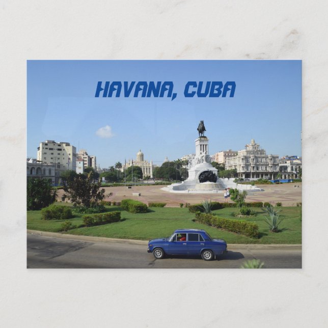 Carte Postale Havana Cuba El Capitolio Bâtiment du gouvernement (Devant)