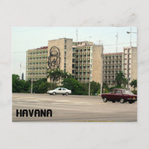 Carte Postale havana fidel cuba
