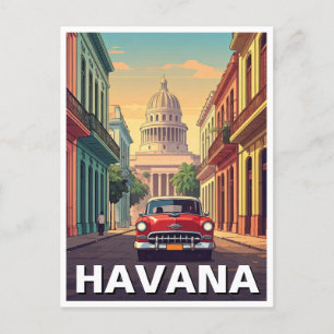 Carte Postale Havane Cuba