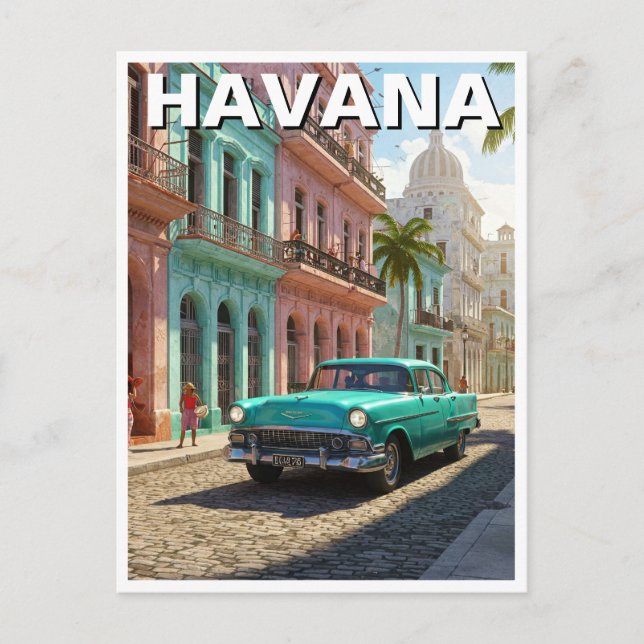 Carte Postale Havane Cuba (Devant)