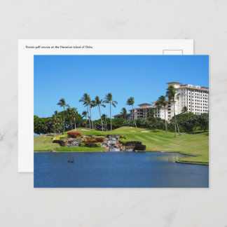 Carte postale hawaïenne