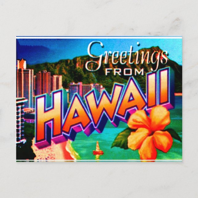 Carte postale Hawaii (Devant)