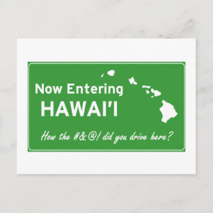 Carte Postale Hawaii