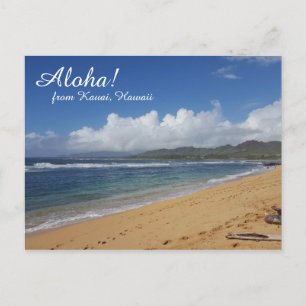 Carte postale Hawaii Beach