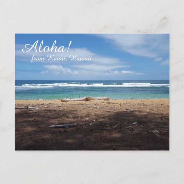 Carte postale Hawaii Beach (Devant)