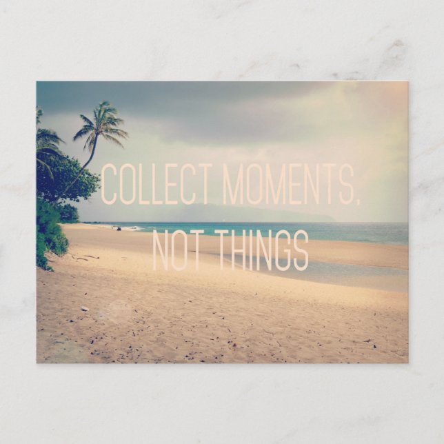 Carte Postale Hawaii Beach Collect Moments Postcard (Devant)