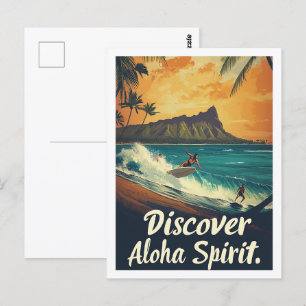 Carte Postale Hawaii célèbre Travel Place