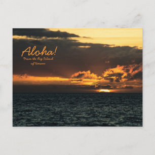 Carte postale : Hawaii Sunset