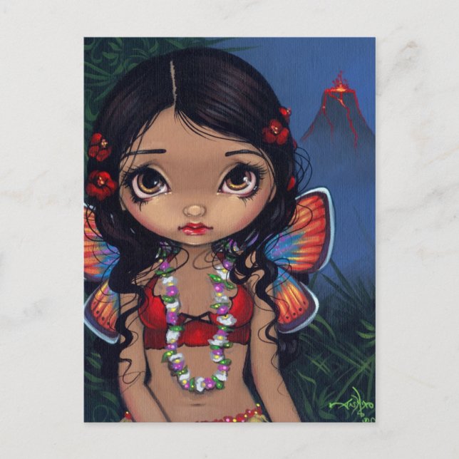 Carte postale "Hawaiian Volcano Fairy" (Devant)
