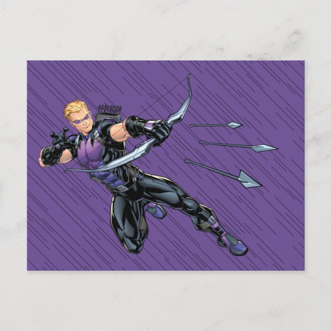 Carte Postale Hawkeye Rassemblement (Devant)