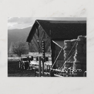 Carte Postale Hay Barn