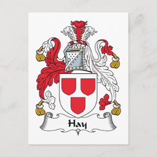 Carte Postale Hay Family Crest