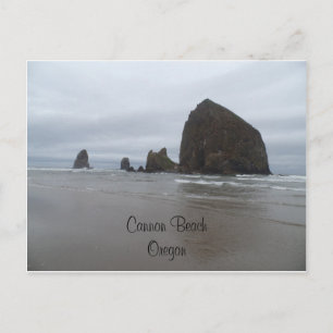 Carte Postale Haystack Rock Cannon Beach Oregon Postcard
