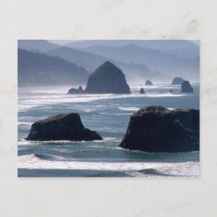 Carte Postale Haystack Rock Pacific Ocean Oregon Coast Postcard
