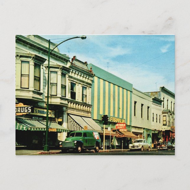 Carte Postale Healdsburg Californie vintage  (Devant)
