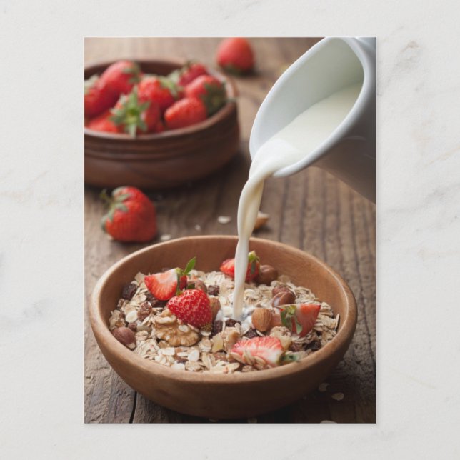Carte Postale Healthy breakfast (Devant)