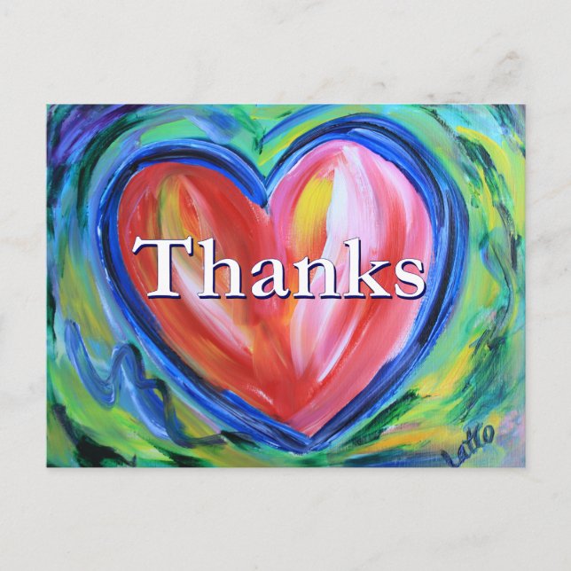 Carte postale Heart Art (Devant)