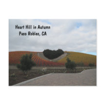 Carte postale : Heart Hill en automne, Paso Robles