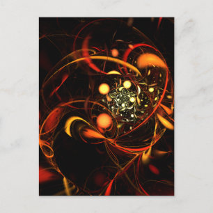 Carte postale Heartbeat Abstrait Art