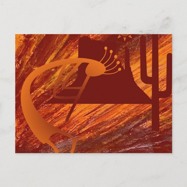 Carte Postale Heat de Kokopelli (Devant)