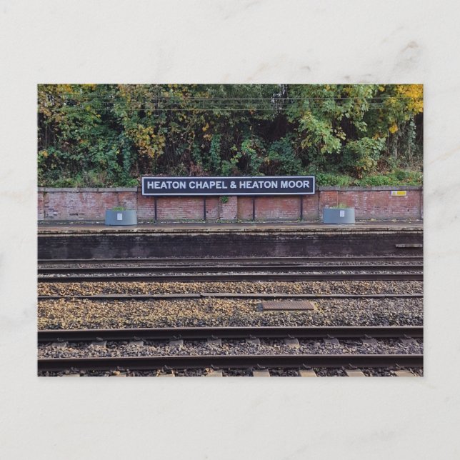 Carte Postale Heaton Chapel & Heaton Moor (Devant)